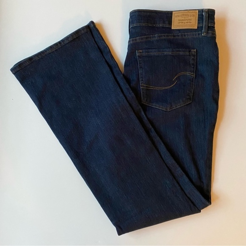 Levi's Signature Women's Mid-Rise Boot Cut Denim Jeans‎ Size 10 30W